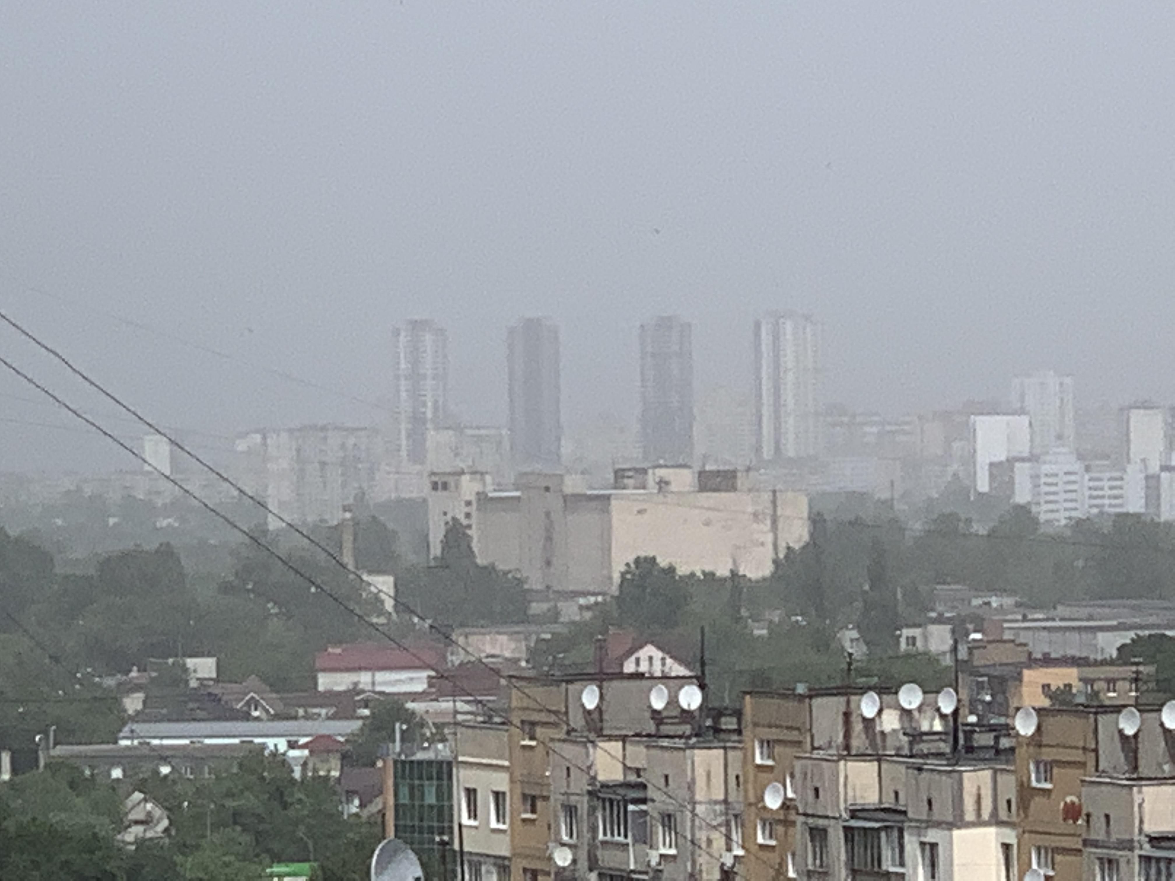 смог в Киеве