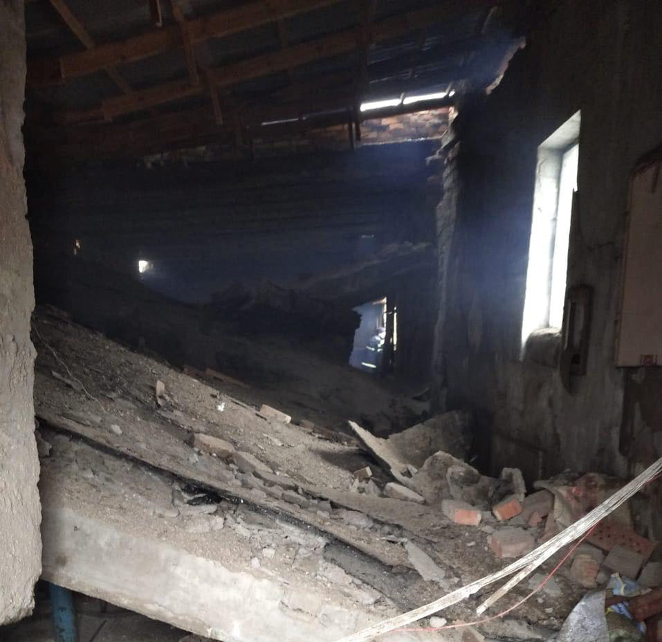 На территории школы под Николаевом произошел взрыв. Фото: ГСЧС