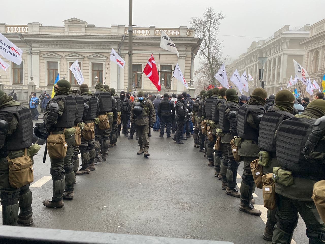 ФОПы митингуют в Киеве. Фото: Страна