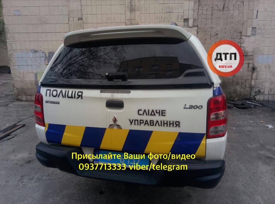 Фото с места преступления dtp.kiev.ua в Facebook
