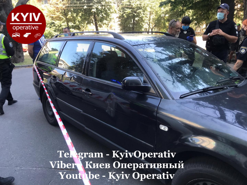 В Киеве пассажир расстрелял водителя такси. Фото: facebook.com/KyivOperativ