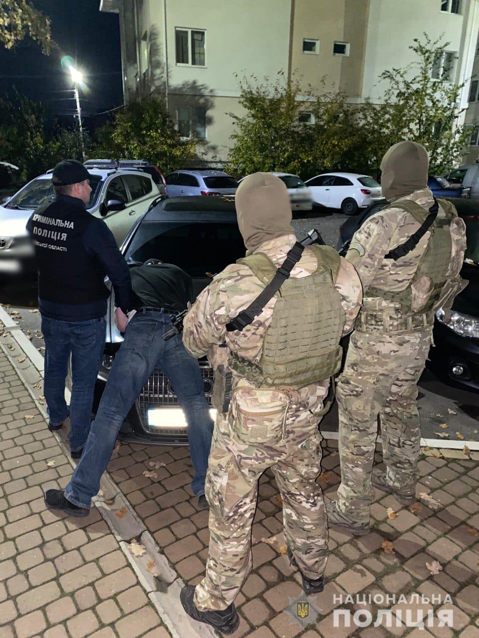 Под Киевом задержали банду похитителей. Фото: npu.gov.ua