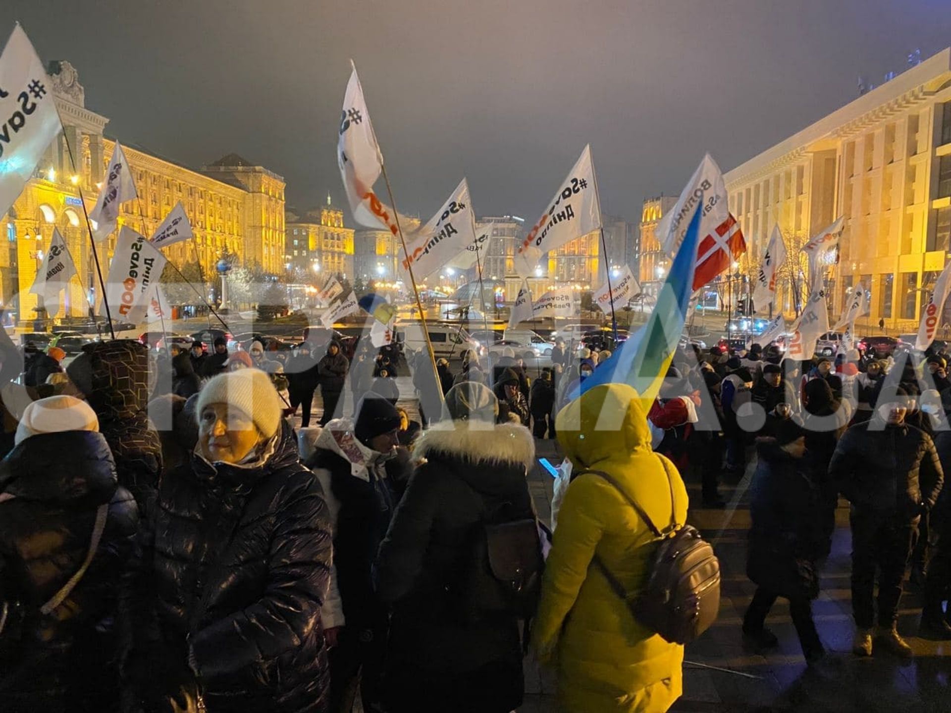 ФОП-Майдан продолжит стоять в центре Киева "пока не закончатся силы" - организатор. Фото: Страна